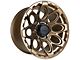 Falcon Wheels T6 Series Full Matte Bronze 6-Lug Wheel; 17x9; -12mm Offset (2024 Tacoma)