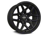 Falcon Wheels T9 Atlas Series Full Matte Black 6-Lug Wheel; 17x9; -15mm Offset (2024 Tacoma)