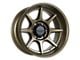 Falcon Wheels T8 Seeker Series Full Matte Bronze 6-Lug Wheel; 17x9; -38mm Offset (10-24 4Runner)