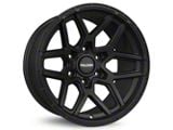 Falcon Wheels T9 Atlas Series Full Matte Black 6-Lug Wheel; 17x9; -15mm Offset (10-24 4Runner)