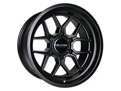 Falcon Wheels TX1 Apollo Series Full Matte Black 6-Lug Wheel; 17x9; -38mm Offset (10-24 4Runner)