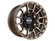 Falcon Wheels T4 Spyder Series Full Matte Bronze 6-Lug Wheel; 17x9; -12mm Offset (21-24 Bronco, Excluding Raptor)