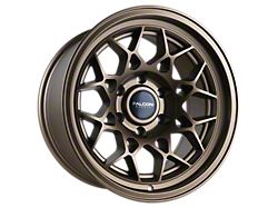 Falcon Wheels TX3 EVO Series Full Matte Bronze 6-Lug Wheel; 17x9; 0mm Offset (21-24 Bronco, Excluding Raptor)