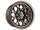 Falcon Wheels TX3 EVO Series Full Matte Bronze 6-Lug Wheel; 17x9; -12mm Offset (21-24 Bronco, Excluding Raptor)