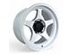 Falcon Wheels T2 Series Full Glossy White 6-Lug Wheel; 17x9; -12mm Offset (2024 Tacoma)