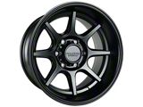 Falcon Wheels T8 Seeker Series Full Matte Black 6-Lug Wheel; 17x9; -38mm Offset (16-23 Tacoma)