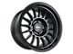 Falcon Wheels TX2 Stratos Series Full Matte Black 6-Lug Wheel; 17x9; -12mm Offset (2024 Tacoma)