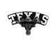 University of Texas Molded Emblem; Chrome (Universal; Some Adaptation May Be Required)