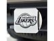 Hitch Cover with Los Angeles Lakers Logo; Chrome (Universal; Some Adaptation May Be Required)