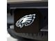 Hitch Cover with Philadelphia Eagles Logo; Green (Universal; Some Adaptation May Be Required)