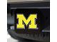 Hitch Cover with University of Michigan Logo; Blue (Universal; Some Adaptation May Be Required)