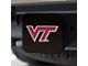 Hitch Cover with Virginia Tech Logo; Maroon (Universal; Some Adaptation May Be Required)