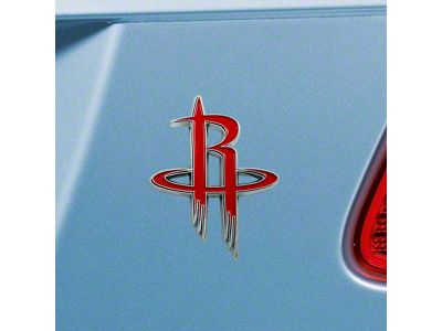 Houston Rockets Emblem; Red (Universal; Some Adaptation May Be Required)