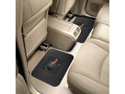 Molded Rear Floor Mats with University of UAB Logo (Universal; Some Adaptation May Be Required)