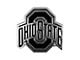 Ohio State University Molded Emblem; Chrome (Universal; Some Adaptation May Be Required)