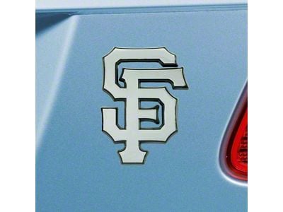 San Francisco Giants Emblem; Chrome (Universal; Some Adaptation May Be Required)