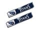 Tennessee Titans Embossed Emblems; Blue and Red (Universal; Some Adaptation May Be Required)