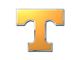 University of Tennessee Embossed Emblem; Orange (Universal; Some Adaptation May Be Required)