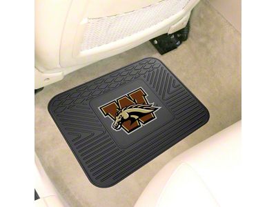 Utility Mat with Western Michigan University Logo; Black (Universal; Some Adaptation May Be Required)