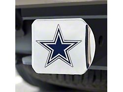 Hitch Cover with Dallas Cowboys Logo; Blue (Universal; Some Adaptation May Be Required)