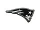 New England Patriots Molded Emblem; Chrome (Universal; Some Adaptation May Be Required)