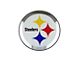 Pittsburgh Steelers Embossed Emblem; Multi Color (Universal; Some Adaptation May Be Required)