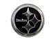 Pittsburgh Steelers Molded Emblem; Chrome (Universal; Some Adaptation May Be Required)