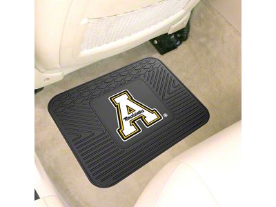 Utility Mat with Appalachian State University Logo; Black (Universal; Some Adaptation May Be Required)