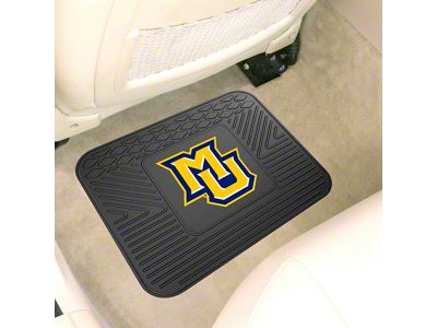 Utility Mat with Marquette University Logo; Black (Universal; Some Adaptation May Be Required)