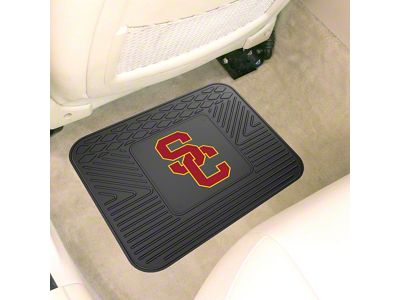 Utility Mat with University of Southern California Logo; Black (Universal; Some Adaptation May Be Required)