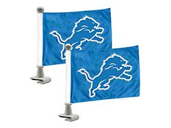 Ambassador Flags with Detroit Lions Logo; Orange (Universal; Some Adaptation May Be Required)