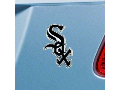 Chicago White Sox Emblem; Black (Universal; Some Adaptation May Be Required)