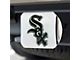 Hitch Cover with Chicago White Sox Logo; Chrome (Universal; Some Adaptation May Be Required)