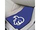 Carpet Front Floor Mats with Seton Hall University Logo; Blue (Universal; Some Adaptation May Be Required)
