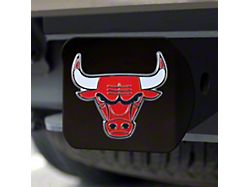 Hitch Cover with Chicago Bulls Logo; Red (Universal; Some Adaptation May Be Required)