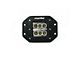 FCKLightBars P-3 Flush Mount 3-Inch LED Light Pod; Flood Beam (Universal; Some Adaptation May Be Required)