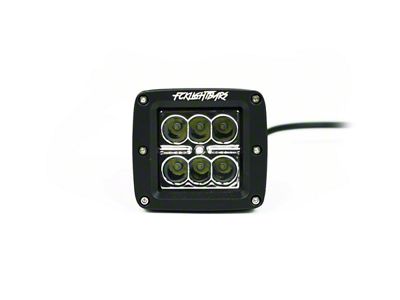 FCKLightBars P-3 High-Output 3-Inch LED Light Pod; Flood Beam (Universal; Some Adaptation May Be Required)