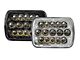 FCKLightBars Terminator X1 LED Projector Headlights; Black Housing; Clear Lens (84-01 Jeep Cherokee XJ)