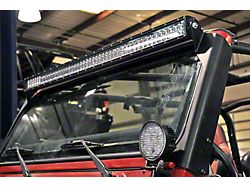 FCKLightBars 50-Inch Windshield Light Bar Mount (97-06 Jeep Wrangler TJ)