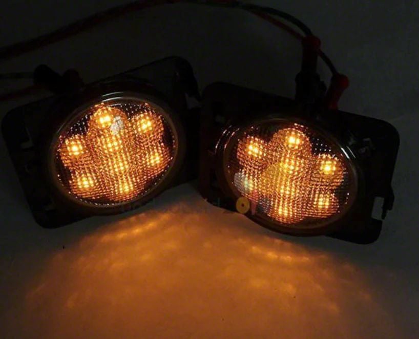 FCKLightBars Jeep Wrangler LED Side Marker Lights FCK-JKS (07-18 Jeep ...