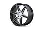 Ferrada Wheels FT2 Machine Black 6-Lug Wheel; 22x9.5; 30mm Offset (04-15 Titan)