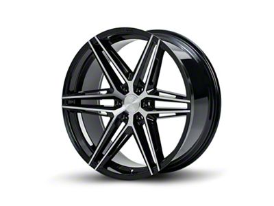 Ferrada Wheels FT4 Machine Black 6-Lug Wheel; 24x10; 20mm Offset (04-15 Titan)