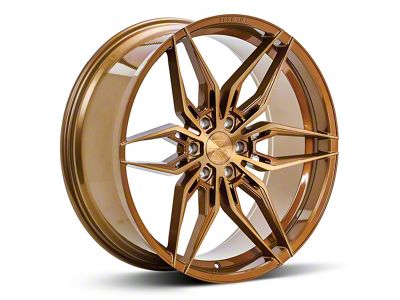 Ferrada Wheels FT5 Brushed Cobre 6-Lug Wheel; 22x9.5; 25mm Offset (04-15 Titan)