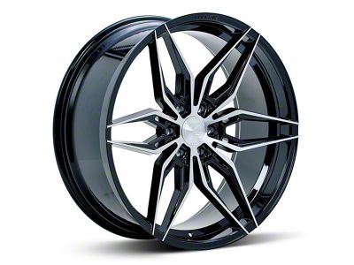 Ferrada Wheels FT5 Machine Black 6-Lug Wheel; 22x9.5; 25mm Offset (04-15 Titan)