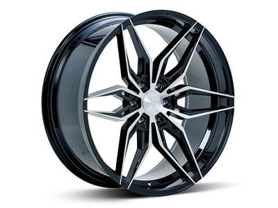 Ferrada Wheels FT5 Machine Black 6-Lug Wheel; 24x10; 25mm Offset (04-15 Titan)