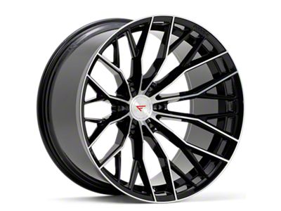 Ferrada Wheels FTR9 Machine Black 6-Lug Wheel; 22x10; -18mm Offset (04-15 Titan)