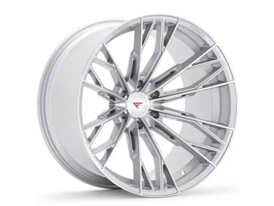 Ferrada Wheels FTR11 Machine Silver 6-Lug Wheel; 22x10; -18mm Offset (05-15 Tacoma)