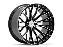 Ferrada Wheels FTR9 Machine Black 6-Lug Wheel; 22x12; -44mm Offset (05-15 Tacoma)