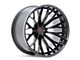 Ferrada Wheels FTR9 Noir Black 6-Lug Wheel; 22x10; -18mm Offset (05-15 Tacoma)