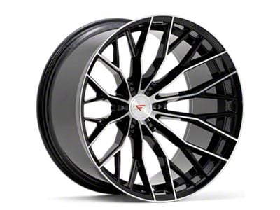 Ferrada Wheels FTR9 Machine Black 6-Lug Wheel; 20x10; -18mm Offset (10-24 4Runner)